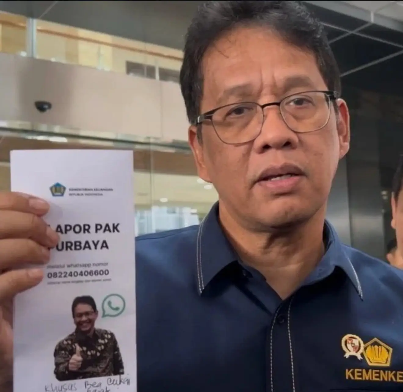 “Lapor Pak Purbaya” Program Mentri Keuangan atasi Masalah PAJAK.